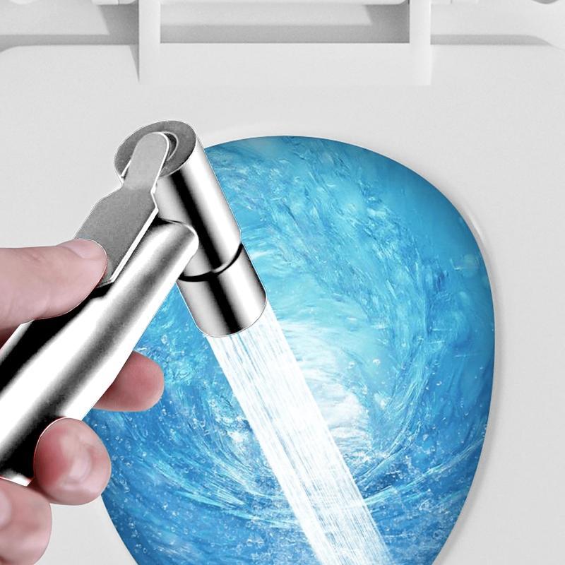 Exclusive Offer💥Toilet Shattaf Adapter Hose Bidet Sprayer Stainless Steel Handheld Shower Head dealsforyoudays