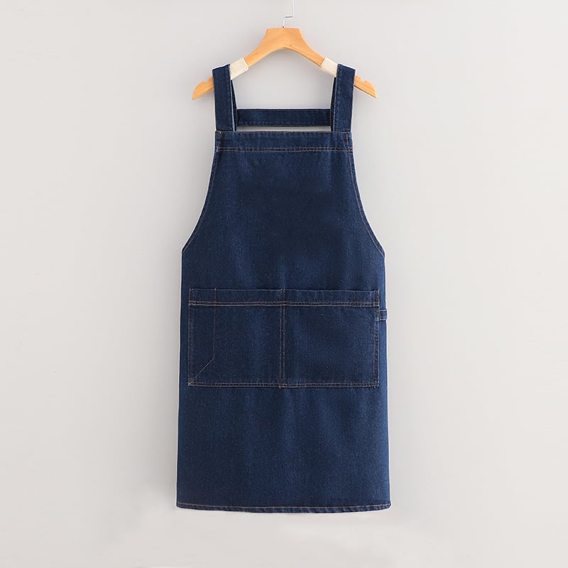 Adult Jour Apron - Lightweight Cotton Apron with Front Pocket, Ideal for Everyday Use