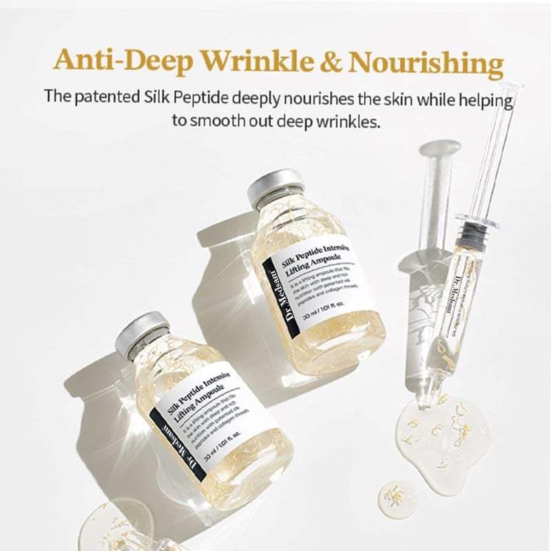 🔥HOT SALE 49% OFF✨Silk Lifting Peptide Ampoule: Korean Anti-Aging Serum for Wrinkle Care & Plumping