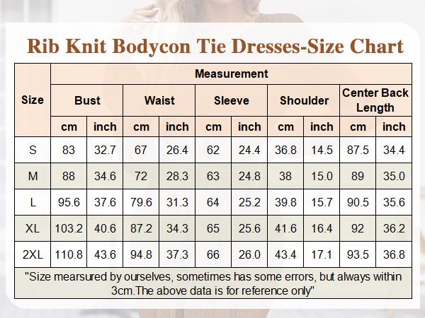 Women's Elegant Knit Dress Long Lantern Sleeve Fall Bodycon Crewneck Tie Waist Rib Knitted Sweater Dresses Basic Chic Minimalist