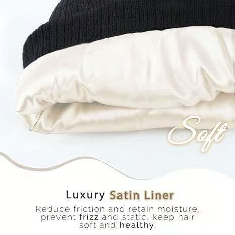 ❄️Winter Discount Frenzy Promotion-49% OFF-🧢Satin Lined Winter Beanie Hats