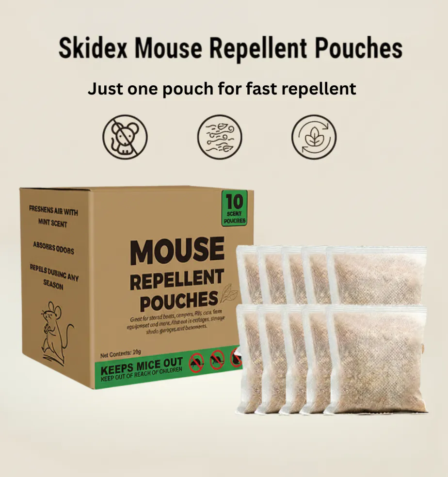 🔥Black Friday Sale 49% OFF⚡Mouse Repellent Pouches - Rodent Repellent Made in USA (12 Pouches)