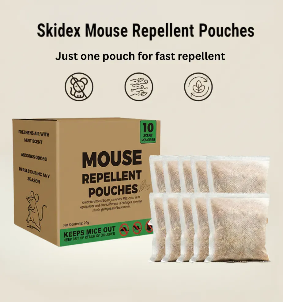 🔥Black Friday Sale 49% OFF⚡Mouse Repellent Pouches - Rodent Repellent Made in USA (12 Pouches)