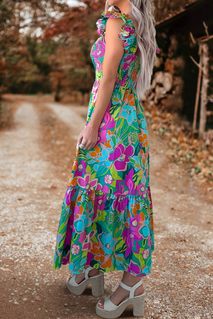 Beautiful Wildflower Smocked Dress