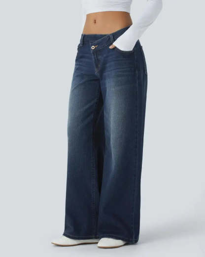 Low-Rise Comfort Jeans