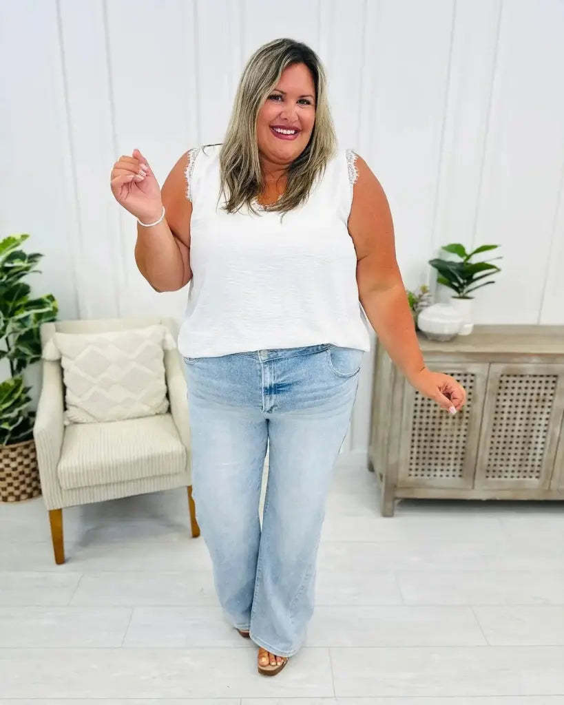 High-Rise Vintage Straight Jeans