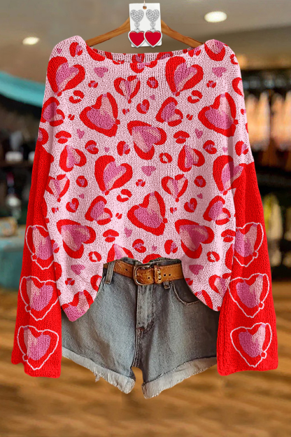 Valentine's Day Heart Sweater