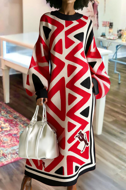 Delta Sigma Theta Sorority Long Sweatshirt Dress