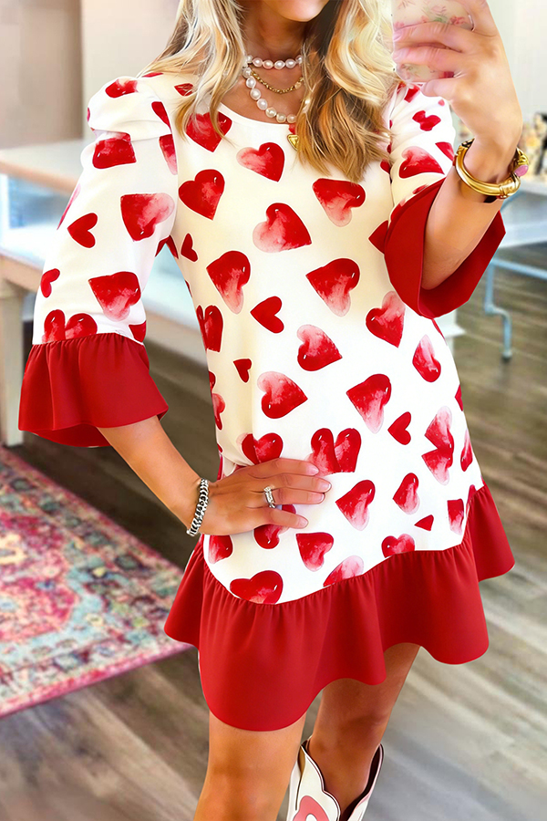 Sweet Valentine's Day Heart Dress