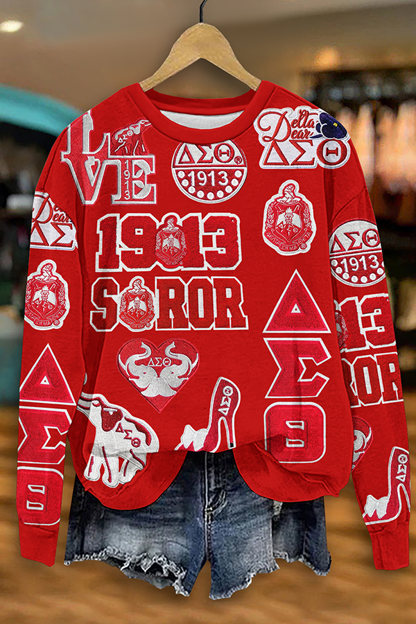 Delta Sigma Theta Sorority Sweatshirt