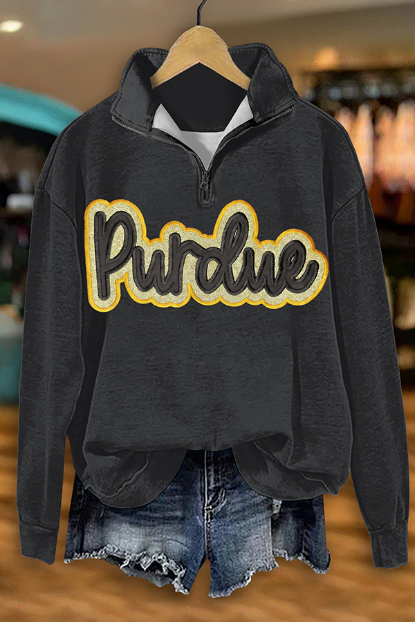 Game Day Zipper Sweatshirt