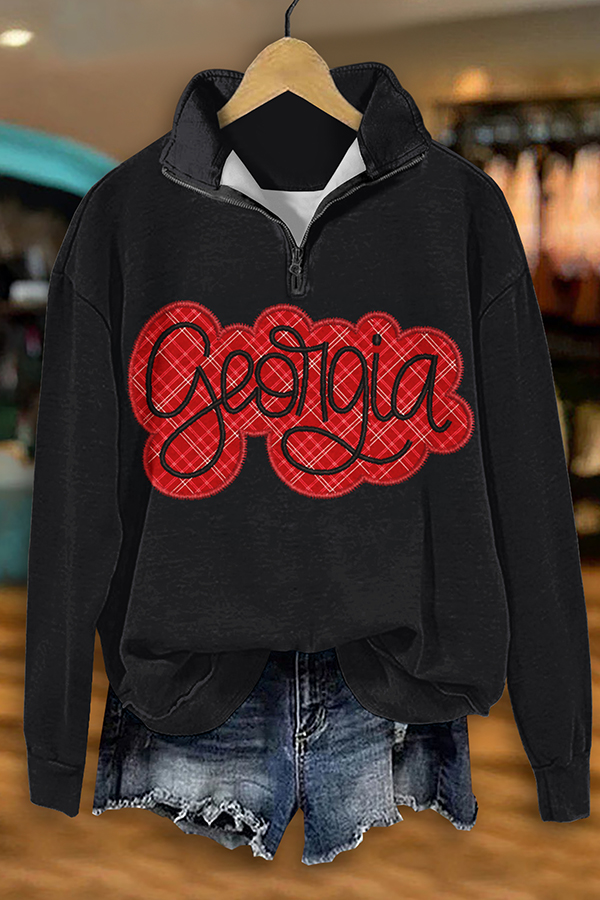 Classic Game Day Zipper Sweatshirt