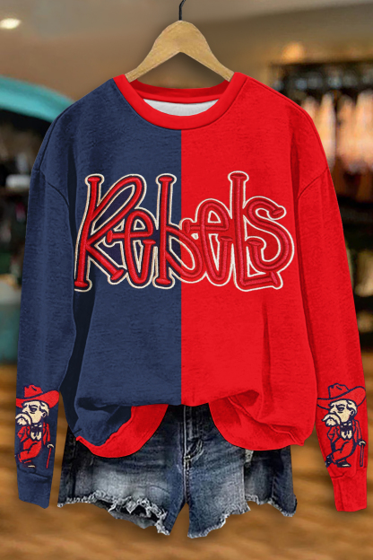 Classic Game Day Color Block Sweatshirt