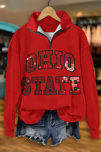 Game Day Zipper Sweatshirt