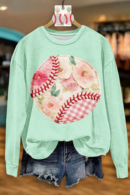 Fresh Baseball Game Day Sweatshirt