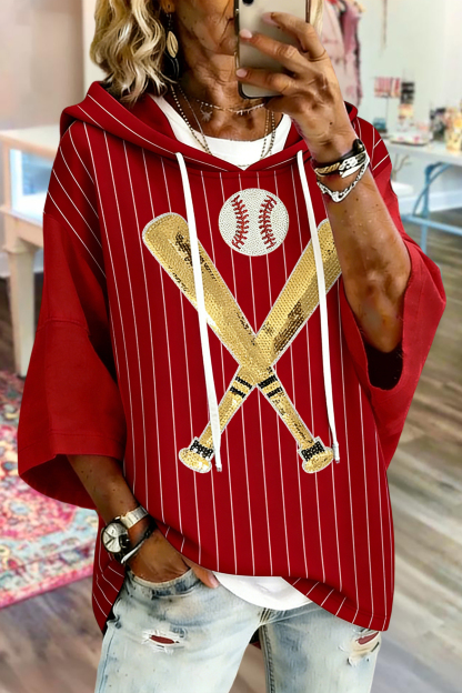 Baseball Game Day Hoodie