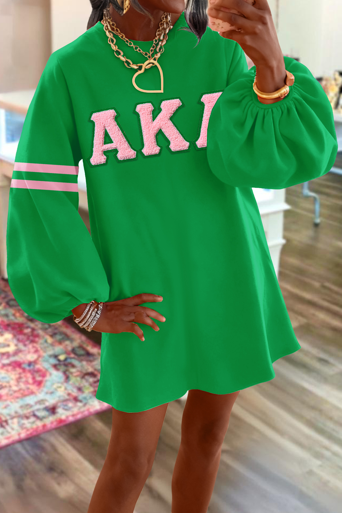 Alpha Kappa Alpha Sorority Sweatshirt Dress