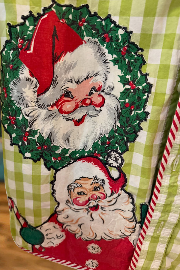 Santa Claus Plaid Shirt