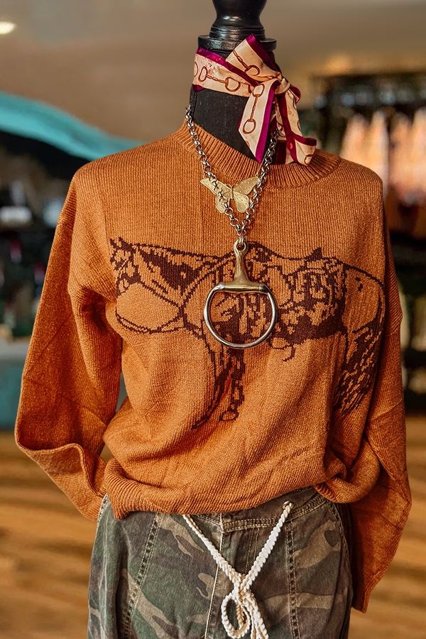 The Cowpony Western Sweater