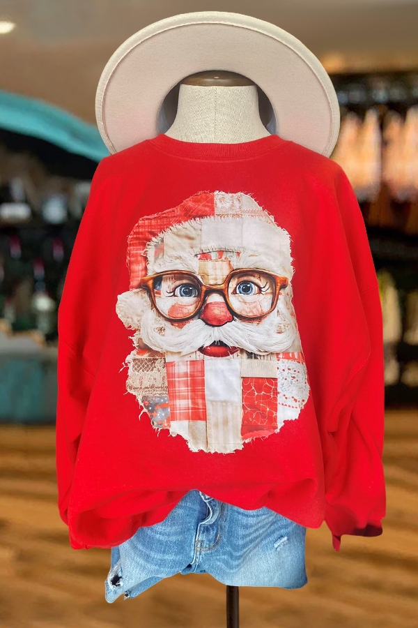 Retro Santa Claus Sweatshirt