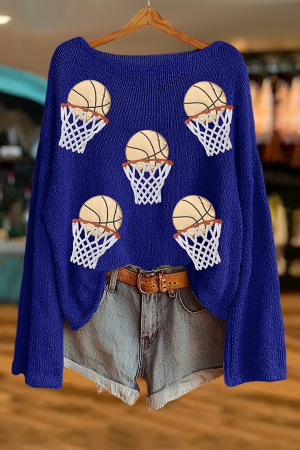 Shiny Basketball Sweater