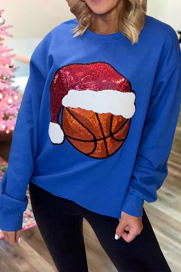 Christmas Basketball Sweatshirt