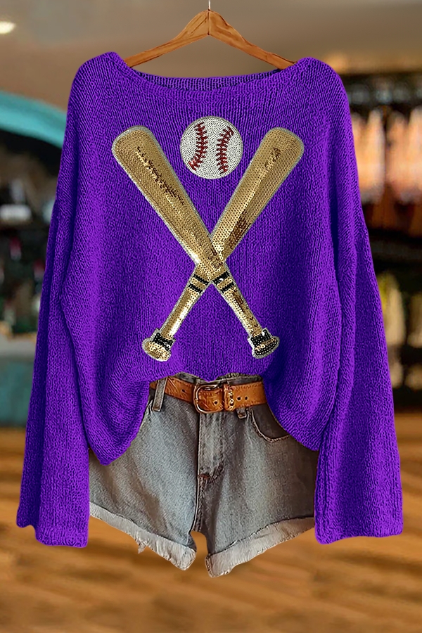Baseball Game Day Sweater
