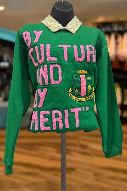 Alpha Kappa Alpha Sorority By Culture By Merit Sweatshirt