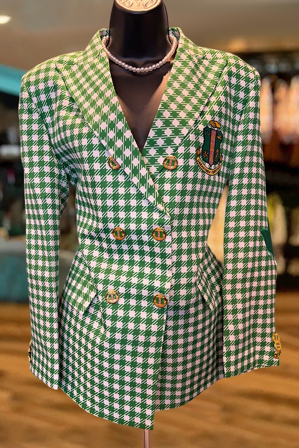 Alpha Kappa Alpha Sorority Houndstooth Blazer