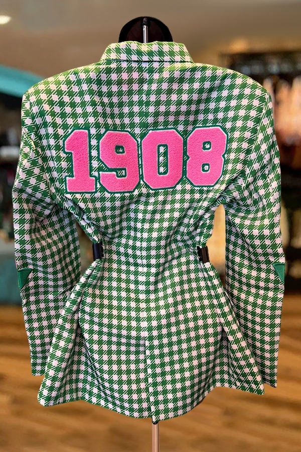 Alpha Kappa Alpha Sorority Houndstooth Blazer