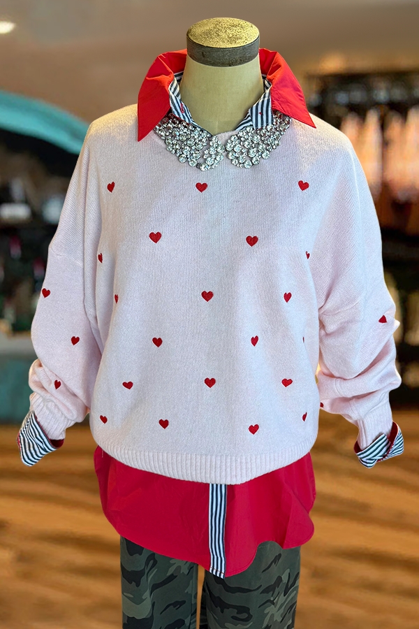 Valentine's Day Heart Sweater