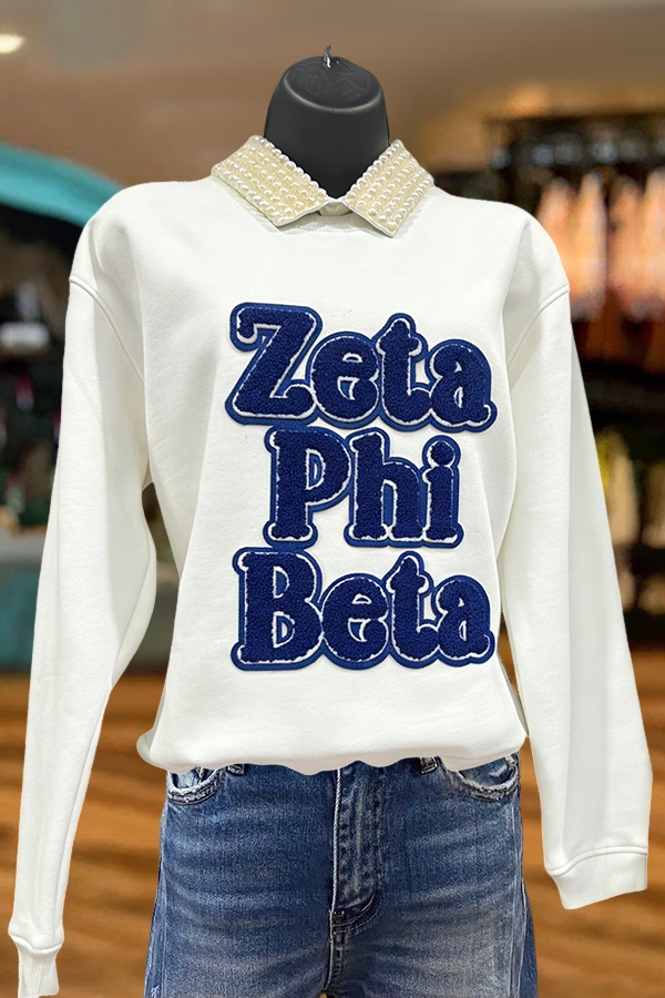 Zeta Phi Beta Sorority Sweatshirt