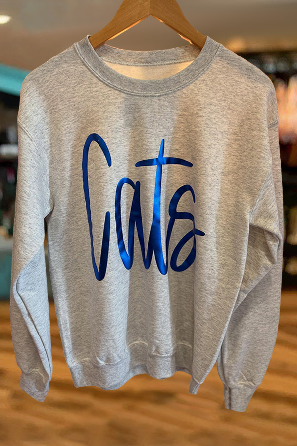 Game Day Blue Sweatshirt