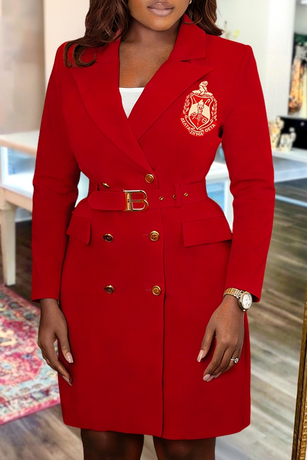 Delta Sigma Theta Sorority Blazer Dress