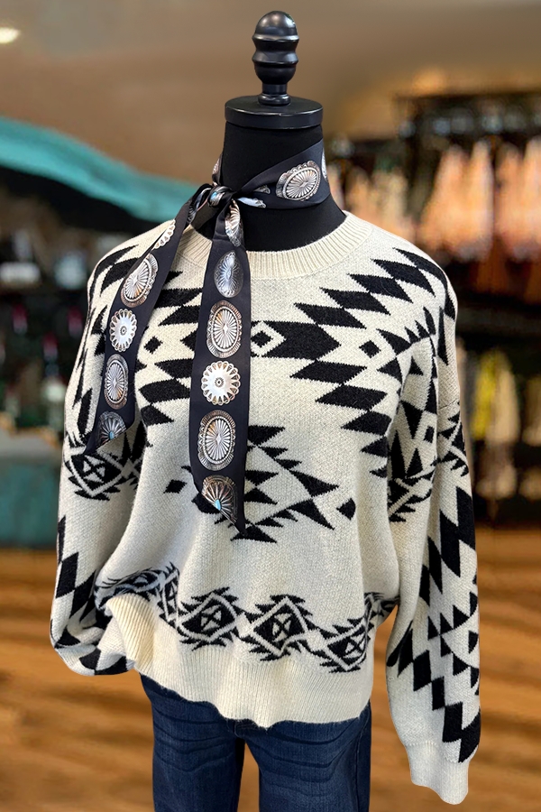 Classic Western Aztec Sweater
