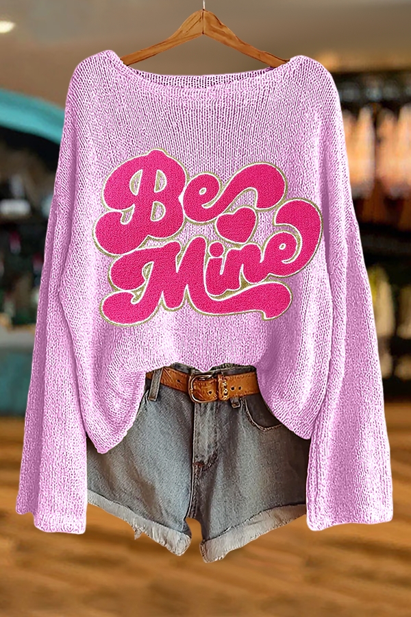 Valentine's Day  Be Mine Sweater