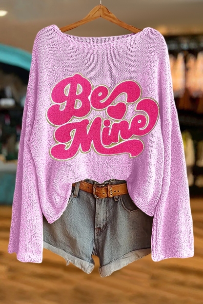 Valentine's Day  Be Mine Sweater