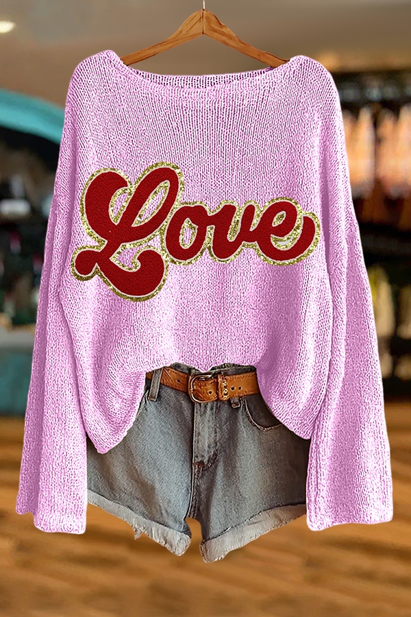 Valentine's Day Love Sweater