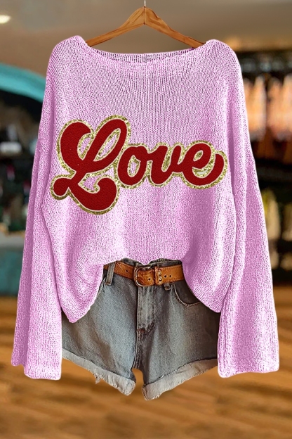 Valentine's Day Love Sweater