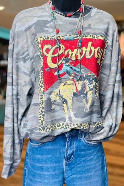 Cowboy Camouflage Sweatshirt