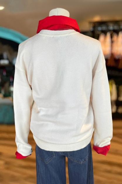 Valentine's Day Queen Of Hearts Sweater