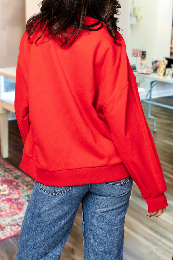 Wine Is My Valentine's Day Sweatshirt