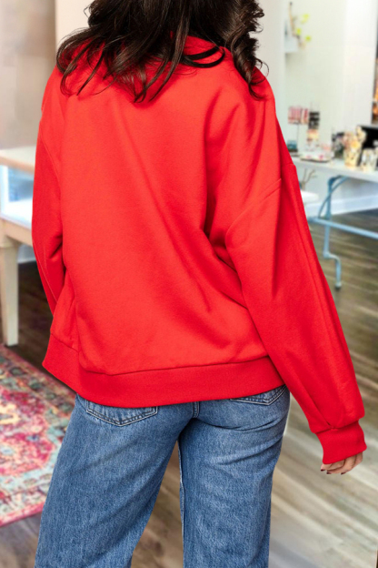 Wine Is My Valentine's Day Sweatshirt