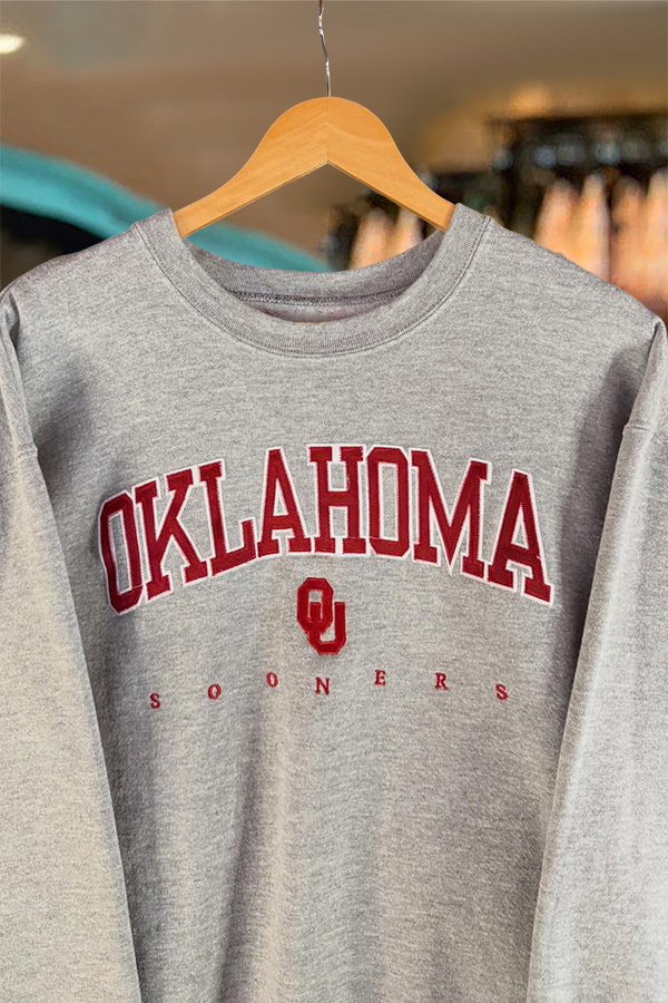 Game Day Red Football Sweatshirt