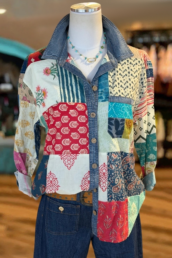 Vintage Dreamy Patchwork Shirt