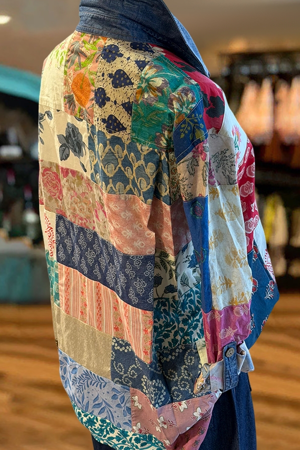 Vintage Dreamy Patchwork Shirt