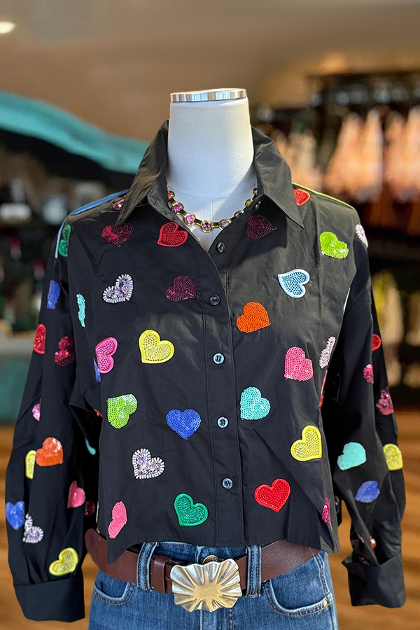 Valentine's Day Multi Heart Shirt