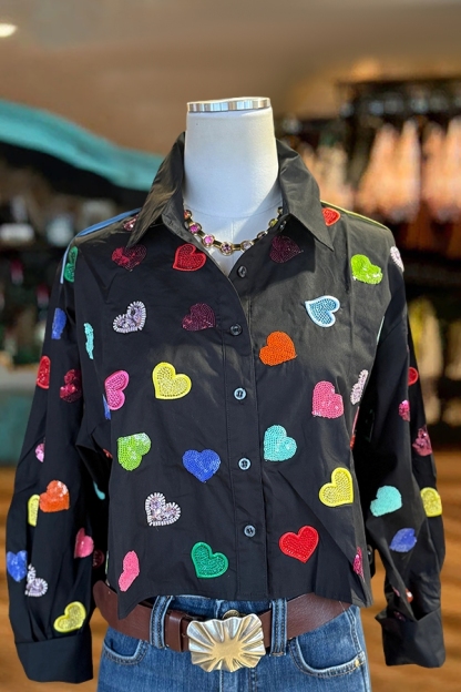 Valentine's Day Multi Heart Shirt