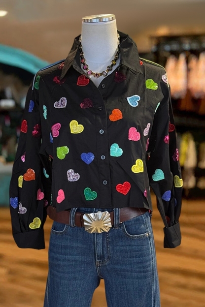 Valentine's Day Multi Heart Shirt
