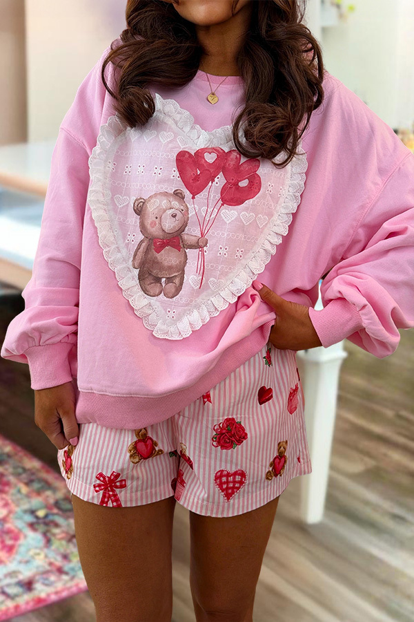 Beary Mine Pullover Sweatshirt